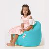 Sillón-puf Para Niños Para Exteriores Turquesa