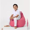 Sillón-puf Poliestireno Wellhome Niños Para Exteriores 60x60x25 Rosa