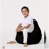 Sillón-puf Poliestireno Wellhome Niños Para Exteriores 60x60x25 Negro