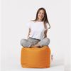 Pouf Poliestireno Reciclado Wellhome De Jardín 45x45x45 Naranja