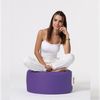 Pouf De Jardín Poliestireno Reciclado Wellhome 55x55x30 Morado