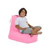 Sillón-puf Niños Poliestireno Reciclado Wellhome Exteriores 40x65x25 Rosa