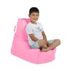 Sillón-puf Niños Poliestireno Reciclado Wellhome Exteriores 40x65x25 Rosa