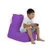 Sillón-puf Niños Poliestireno Reciclado Wellhome Exteriores 40x65x25 Morado