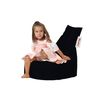 Sillón-puf Poliester Wellhome 70x70x35 Negro