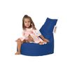 Sillón-puf Poliester Wellhome 70x70x35  Azul