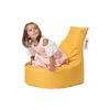 Sillón-puf Poliester Wellhome 70x70x35 Amarillo