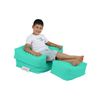 Sillón + Puf Para Niños Para Exteriores Turquesa