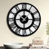 Reloj Decorativo Mdf Wellhomecon Estilo Mármol D:50