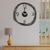 Reloj De Pared Metalwellhome Decorativo Sencillo 48x48x12