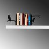 Apoya Libros Metal Con Estilo De Aves Nocturnas Wellhome