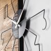 Reloj De Pared Madera Wellhome Decorativa Alternativo 58x3x58