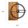 Reloj De Pared Madera Decorativa Circular