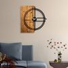 Reloj De Pared Madera Decorativa Circular