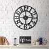 Reloj De Pared Metal Wellhome Decorativo Estilo"sencillo" 70x70