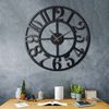 Reloj De Pared Metal Wellhome Decorativo Estilo"sencillo" 70x70