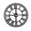 Reloj De Pared Metal Decorativo Con Estilo "numeros Romanos"  50x50