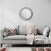 Espejo Decorativo Circular Oscuro Wellhome