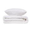 Set Funda Nórdica + 2 Fundas De Almohada 240x220 Blanco Negro Wellhome