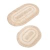 Set De Alfombras De Baño (2 Piezas) Beige