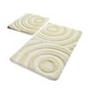 Set De Alfombras De Baño (2 Piezas) Tonos Crema