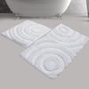 Set De Alfombras De Baño (2 Piezas) Blanco