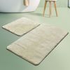 Set De Alfombras De Baño (2 Piezas) Beige