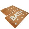 Setmat Set (3 Piezas) Diseño Bath Mostaza