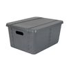 4x Life Story Caja Almacenaje  Con Tapa Medium 25l Gris Anthracite