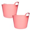 2x Life Story Cesto Craft Small 15l Light Rose