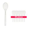 Pack De 50 Cucharitas De Postre Reutilizable