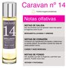 Set De 2 Caravan Perfume De Hombre Nº14 - 150ml.