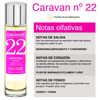 Set De 2 Caravan Perfume De Mujer Nº22 - 150ml.