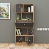 Librería Pino Atlántico- Antracita 168,3x75x22 Wellhome