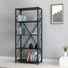 Librería Negro Efecto Mármol 150x64,2x30 Wellhome