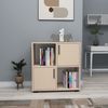 Librería Beige 75x72x35 Wellhome