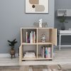 Librería Beige 75x72x35 Wellhome