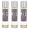 3x Caravan Perfume De Hombre Nº61 - 150ml.