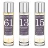 3x Caravan Perfume De Hombre Nº61 Nº15 Nº13 - 150ml.