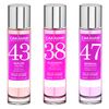 Set 3 Perfume De Mujer Nº43 Nº38 Nº47 150ml. Caravan