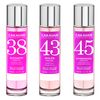 3x Caravan Perfume De Mujer Nº45 Nº43 Nº38 - 150ml.