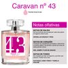 3x Caravan Happy Collection - Perfume De Mujer Nº43 - 100ml.