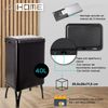 Wellhome Cubo  Basura Inteligente,apertura Automática,manual40l, 35,5x26x71,5cm Negro