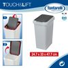 Set 2 Cubos "touch & Lift" De 25l+45l Gris