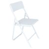 Silla Delta Plegable Blanca 42,5x81x50