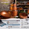 Set Cocina: Cazo 16cm, Cacerolas 20/24cm Y Tapa, Sartén 28cm, Aluminio Forjado, Inducción