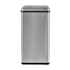 Wellhome Cubo Basura Sin Patas Apertura Automática O Manual 60l,alto 79,5(35,5x26)gris