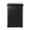 Wellhome Cubo Basura Sin Patas Apertura Automática O Manual 40l,alto 55,5(35,5x26)negro