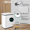 Wellhome Cubo Basura Sin Patas Apertura Automática O Manual 40l,alto 55,5(35,5x26)blanco