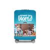 Funda Protectora 'around The World' Para Maleta Mediana (55-65 Cm) Con Cremallera